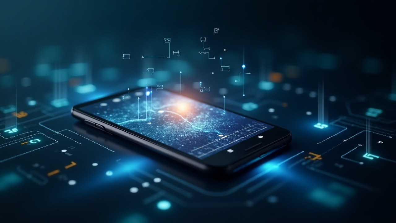 Smartphone moderno mostrando streaming de vídeo en alta definición, ilustrando las capacidades del 4G
